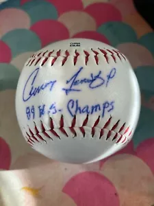 Carney Lansford Oakland A's Autographed & Inscribed Rawlings Baseball JSA COA - Picture 1 of 3