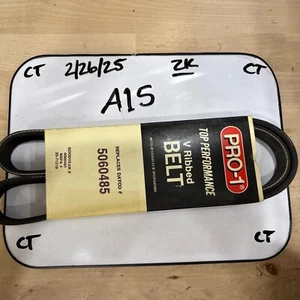 Cinturón serpentino acanalado Pro-1 V reemplaza Dayco 5060485 y puertas K060480 - Imagen 1 de 3