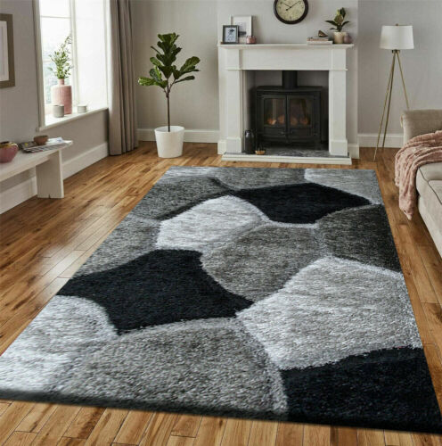 New Modern Large Shaggy Rugs Hallway Runner Living Room Rugs Bedroom Carpet Mats