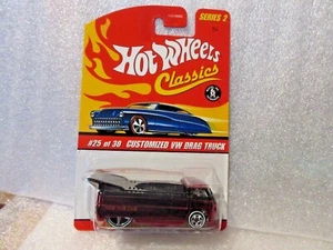 Hot Wheels Classics Series 2 - CUSTOMIZED VOLKSWAGEN DRAG TRUCK  MOC - Picture 1 of 6