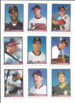 1991 Bowman Baseball Trading Cards / You Choose #s 201 - 400 / mb42 - Image 1 of 4