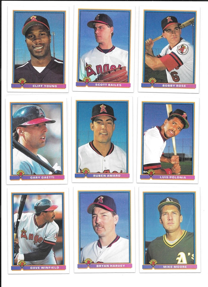 1991 Bowman Baseball Trading Cards / You Choose #s 201 - 400 / mb42 - Image 1 of 4