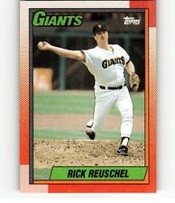 1990 Topps 190 Rick Reuschel   San Francisco Giants