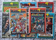 🔥MALIBU SUN LOT YOUNGBLOOD WILDCATS PITT SAVAGE DRAGON IMAGE KEYS! 8 BOOKS!🔥