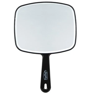 Handspiegel extra groß für Friseur Lady Make-up Beauty Kosmetik mit Griff - Bild 1 von 12