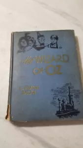 Vintage WIZARD OF OZ Buch von L. Frank Baum - 1944 - GROSSDRUCK mit Illustrationen - Bild 1 von 11