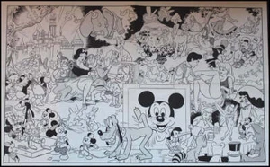 [Hollywood] Wally WOOD (Artist): "Disneyland Memorial Orgy" - Picture 1 of 3