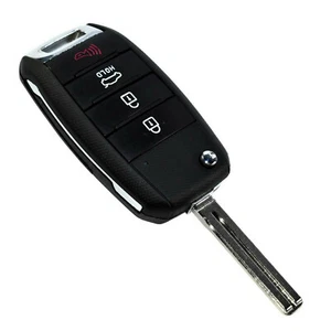 Flip Key Fob Keyless Entry Remote for KIA Soul 2014-2015 / Sportage 2014-2016 - Picture 1 of 10