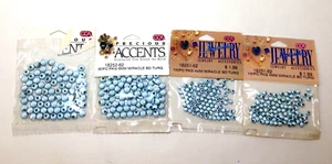 Jewelry Making Bead Sets 4 Packs Turquise Precious Accents Jewelry Accents 360 - Picture 1 of 6