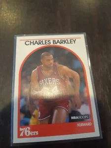 1989-90 NBA Hoops Charles Barkley Card #110 ( Philadelphia 76ers ) - Picture 1 of 1