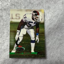 1992 Topps Stadium Club NFL Card Corey Miller New York Giants Mint #257