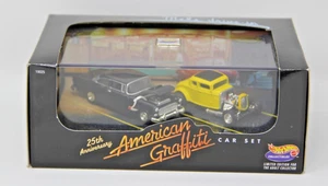 Hot Wheels Collectibles 1998 American Graffiti Mel's Drive In Car Set 25th NUEVO - Imagen 1 de 7