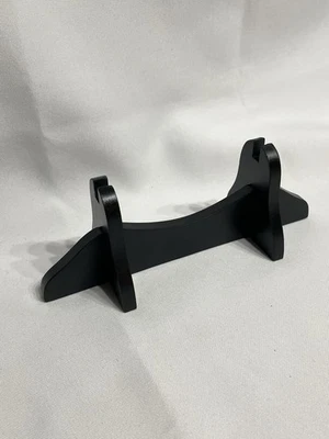 Soporte de exhibición de cuchillos madera acabado negro NUEVO Foto 1 de 4