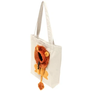  Canvas Umhängetasche Haustier Reisetasche Haustiertasche Tierrucksack - Bild 1 von 12