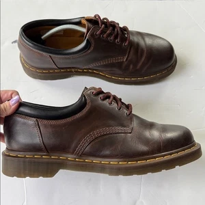 Dr. Martens Men's Sz 13 Crazy Horse 8053 Leather Casual Oxford Y2K Derby Shoes - Picture 1 of 12