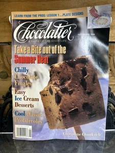 Chocolatier Magazine September 1996 take A Bite Out Of The Summer Heat ￼ - Imagen 1 de 6