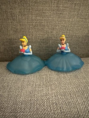 2 DecoPac Disney Cenicienta Azul Princesa Pastel Topper Foto 1 de 2