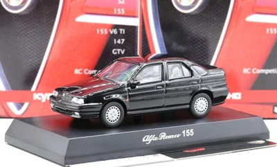 Kyosho 1/64 Alfa Romeo Colección 1 Alfa Romeo 155 (Tipo 167) 1992 Negro Foto 1 de 4