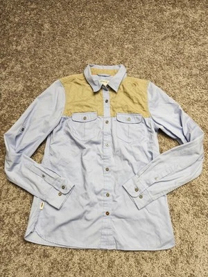 Camisa para mujer Orvis talla XS peso medio caza pájaros tiro botón Foto 1 de 4