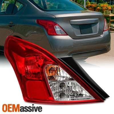 Luz trasera halógena lado del conductor para Nissan Versa 2012-2019 sedán Foto 1 de 4