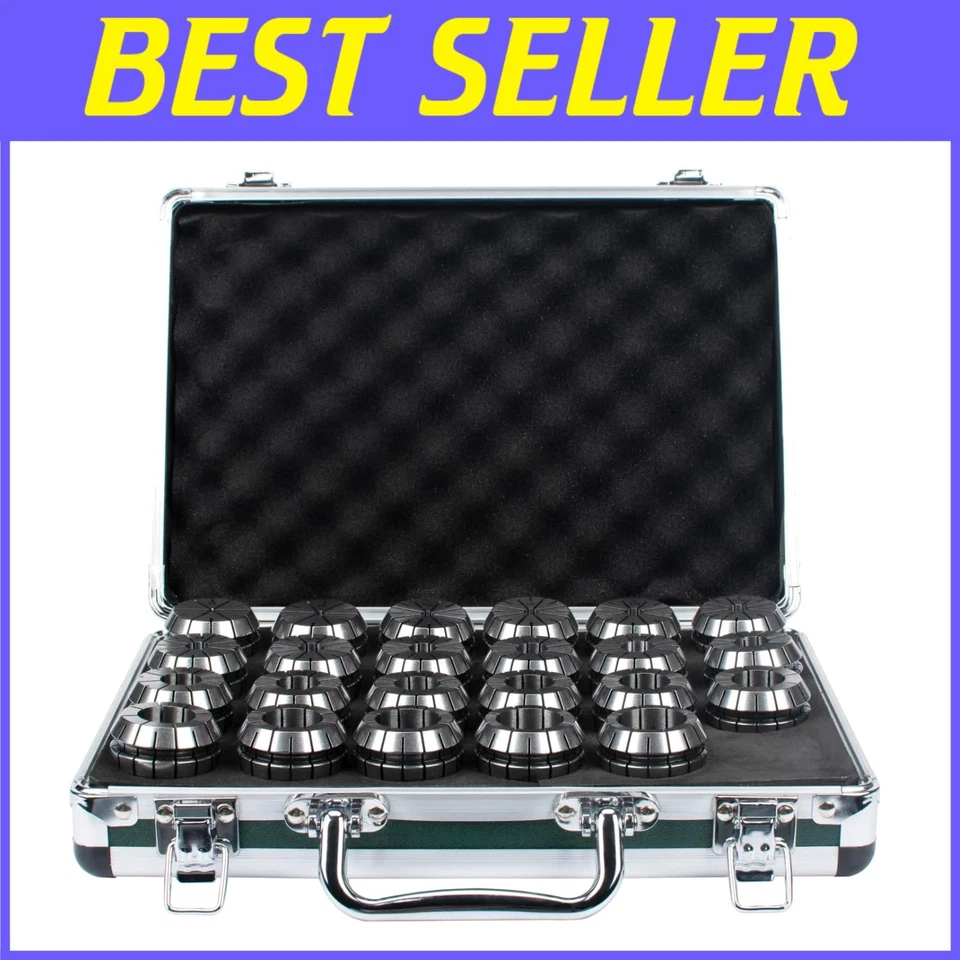 High Hardness 23-Pcs ER40 Collet Combo Set - Perfect for Drilling & Tapping - Image 1 of 4