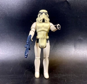 Vintage 1977 Stormtrooper Actionfigur mit Waffe ~ komplett Star Wars - Bild 1 von 10