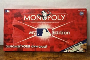 Parker Brothers My MLB Edition Monopoly Spiel Major League Baseball Anpassen Neu - Bild 1 von 5