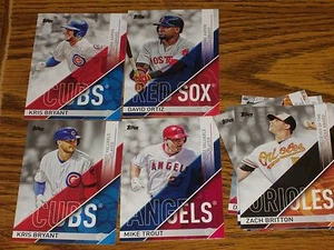 2017 Topps Series 1 MLB AWARDS Complete Retail 14 CARD Insert Set 2 Bryant cards - Picture 1 of 1