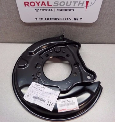 Toyota Sequoia 2001 - 2007 Right Rear Brake Backing Plate Genuine OE - Image 1 of 2