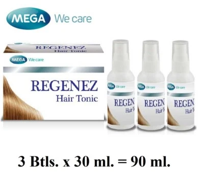 Péptido tónico capilar Regenez 90 ml regeneración capilar engrosamiento anti pérdida de cabello caspa Foto 1 de 4