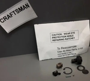 Kit de reparación de trinquete 49834 para 1/4" Drive Flex Head Craftsman se adapta a 49951 trinquete - Imagen 1 de 6