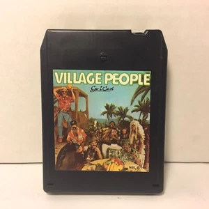 Village People “Go West” 8 Track Tape Cartridge - Casablanca Record & Filmworks - Picture 1 of 7
