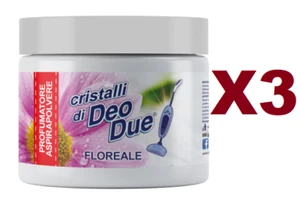 3 PCS DEODORANT CRYSTALS TWO FLORAL PERFUMER FOR VACUUM CLEANER 500GR - Picture 1 of 2