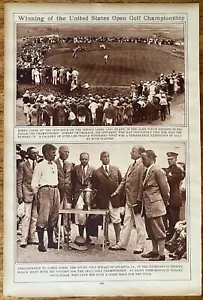 1923 NY Times Mid Week Pictorial Bobby Jones Wins His First US Open Long Island - Picture 1 of 2
