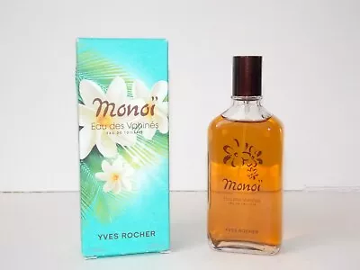 Nuevo YVES ROCHER MONOÏ Monoi Eau des Vahines Eau de Toilette 100 ml 3,3 OZ Nuevo en caja Foto 1 de 4