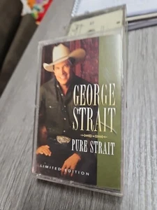 George Strait Pure Strait Limited Edition Cassette - Picture 1 of 2