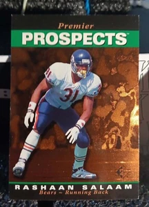1995 Upper Deck SP #12 Rashaan Salaam Premier Prospects Rookie Chicago Bears  - Picture 1 of 2