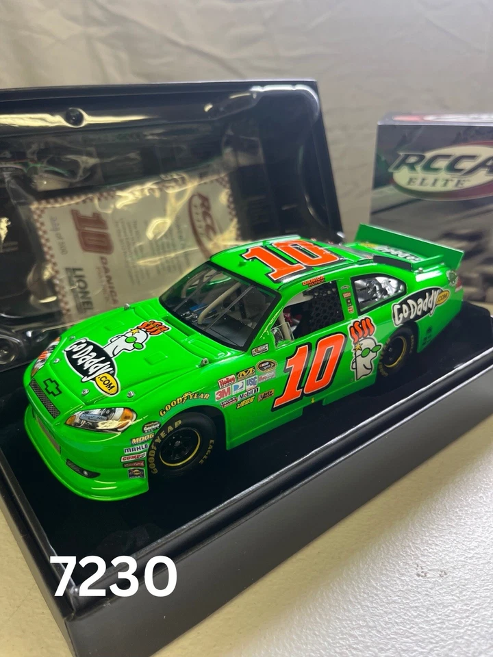 DANICA PATRICK #10 Godaddy.com 2012 IMPALA Elite 224/500 - Image 1 of 4