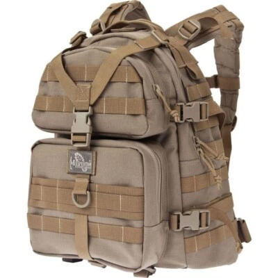 Mochila Maxpedition Condor II pode conter mais de 32L de equipamentos, bolsos modulares. Nylon - Imagem 1 de 4