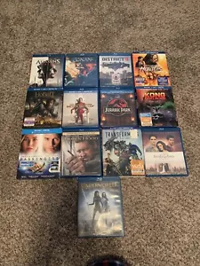 Blu-Ray Lot Of 14 Sci-fi, Fantasy, And Adventure Films, In Like New Condition. - Picture 1 of 24