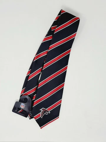 NFL Atlanta Falcons Polyester Necktie  Eagle Wings Men Cover