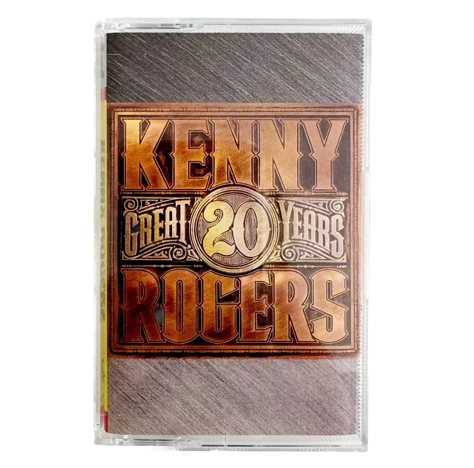 Kenny Rogers 20 Great Years 1990 Cassette Tape Vintage Greatest Hits CBX6 - Image 1 of 1
