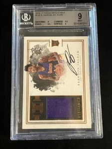 2016 🏀 IMPECCABLE BRANDON INGRAM ROOKIE PATCH AUTO 13/99 MINT BGS 9/10 🔥💥 - Picture 1 of 2