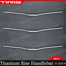 TIRIS Titanium Mtb Bike Riser Handlebar Bicycle Accessories Cycling GR9Ti Custom
