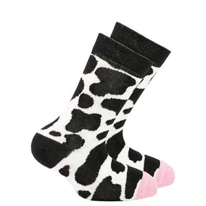 Kids Cow Socks - Picture 1 of 1