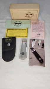 Rare Benchmark Viper Rolox Folding Knife First Run Production w/ Box and Sheath - Picture 1 of 14