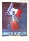 Reproduction Sided / Verso Poster Paul Colin Step of The Liberation -outre Sea