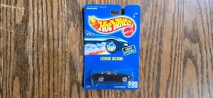 Hot Wheels 5263 LEXUS SC400 -Black, BLUE CARD #209, UH Ultrahot Wheels - Picture 1 of 2