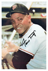 Photo couleur 4X6 signée à la main « San Francisco Giants » Willie Mays