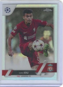 2022-23 TOPPS CHROME UEFA LUIS DIAZ REFRACTOR #199 LIVERPOOL - Picture 1 of 1
